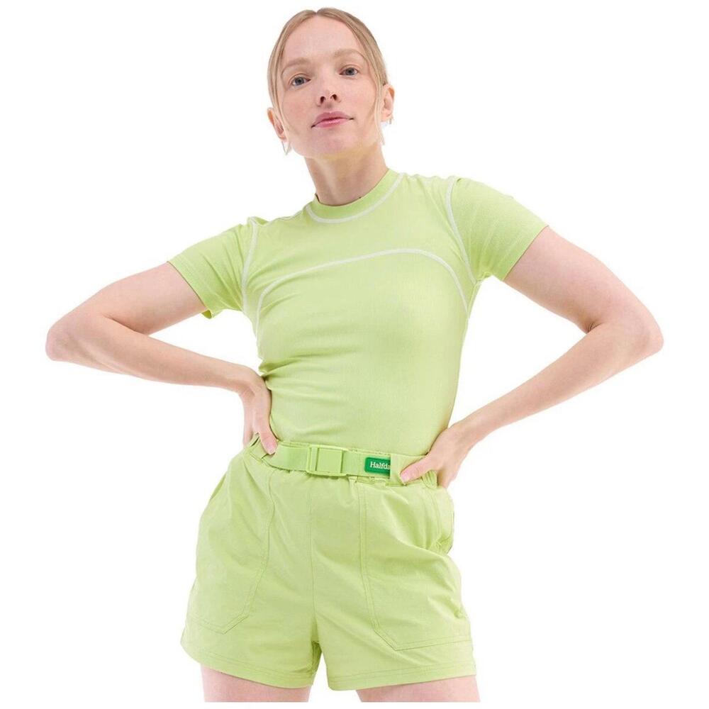 $65 NWT Halfdays Mollie Performance T-Shirt - Women's Pistachio Size S